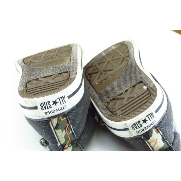 Converse All Star Toddler Boys‎ 8 Medium Gray High Top Fabric - Picture 6 of 7